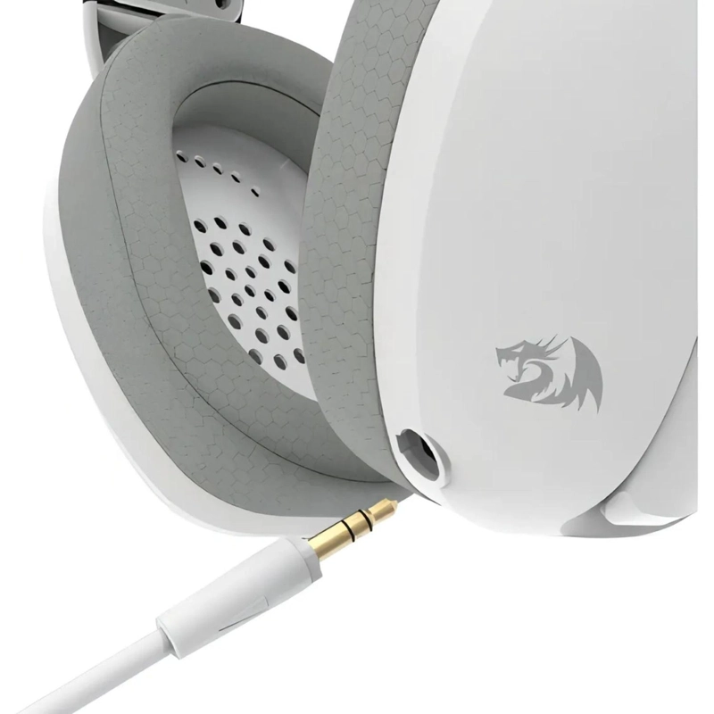 AUDIFONOS GAMER INALAMBRICO BLUETOOTH WIRELESS BLANCO - 4
