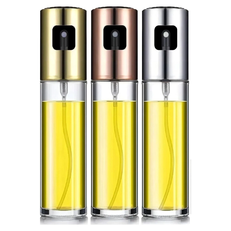 PACK 3 DISPENSADORES SPRAY ROCIADOR ACEITE VINAGRE 300 ML - 1