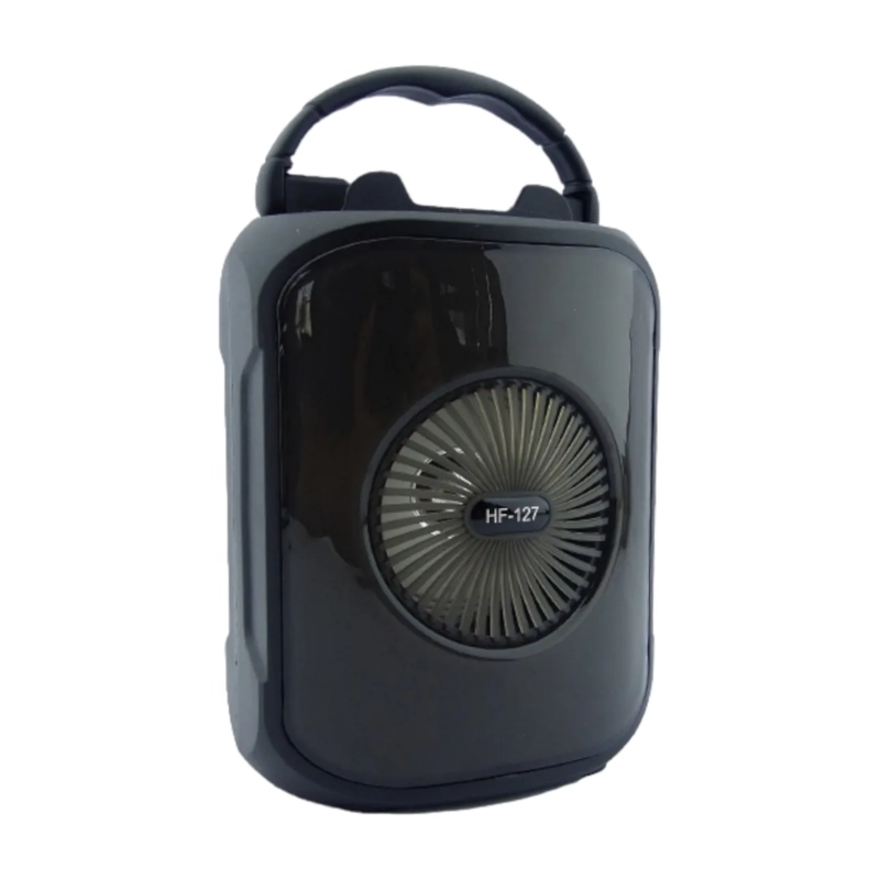 PARLANTE RECARGABLE BLUETOOTH PORTATIL 10 WATT NEGRO - 1