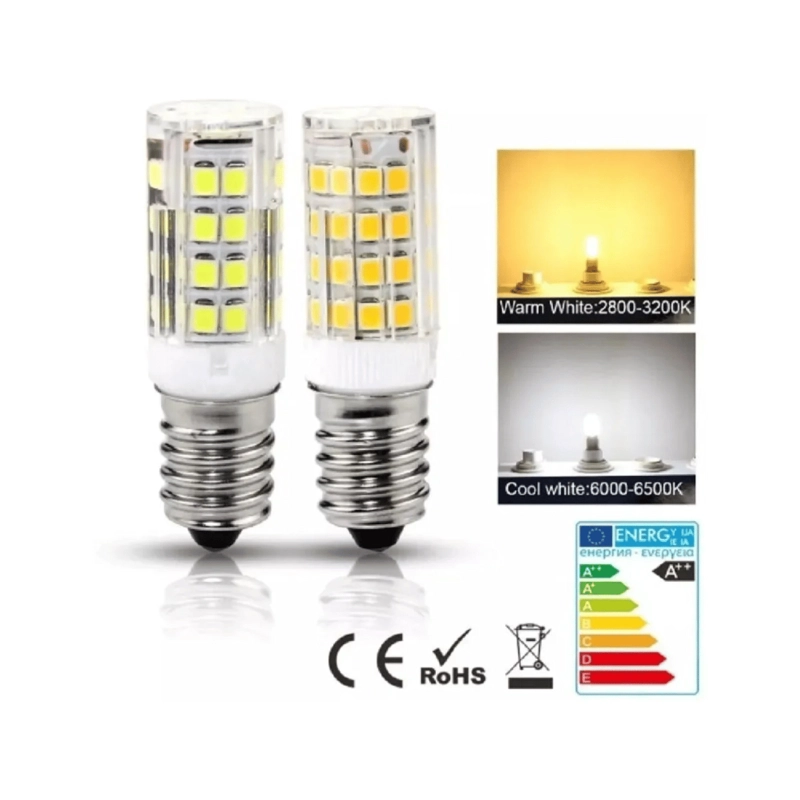 AMPOLLETA LED E14 LUZ CALIDA 5 WATT - 5