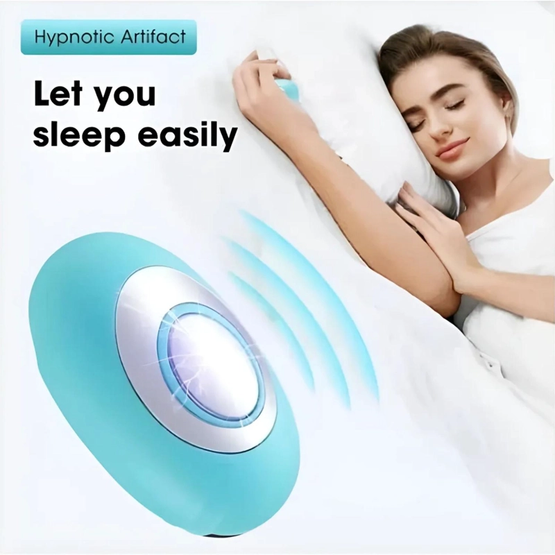 DISPOSITIVO PORTATIL INDUCE SUEÑO AYUDA DORMIR AZUL - 4