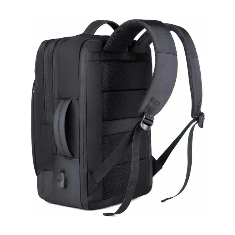 MOCHILA IMPERMEABLE GRAN CAPACIDAD 60 LT NEGRO - 3
