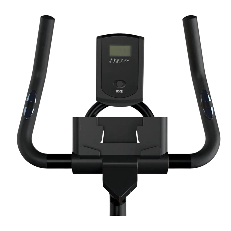 BICICLETA ESTATICA SPINNING PROFESIONAL 100 KG ROJO - 4