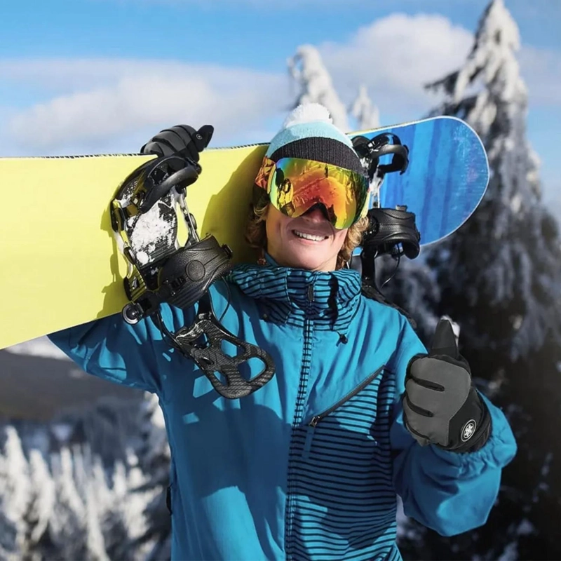 GUANTES TE RMICOS INVIERNO SKI NIEVE TACTIL - 5