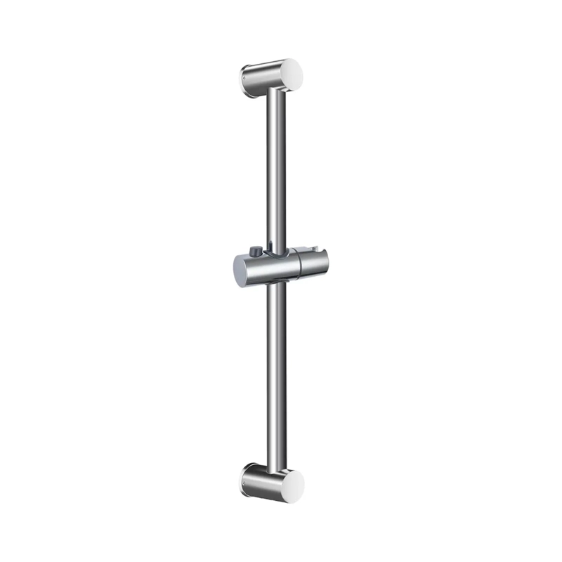 MANILLA BARRA SOPORTE DUCHA 62X8 CM ACERO INOXIDABLE PLATEADO - 2