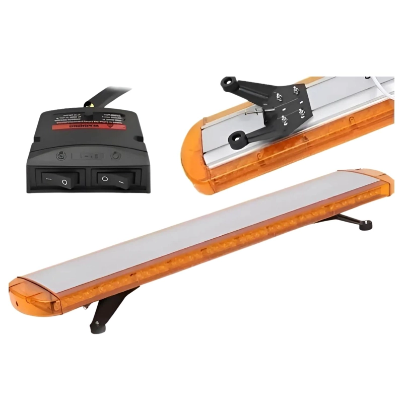 BALIZA LUZ LED TECHO AUTO ESTROBOSCOPICA 1.20X30 CM - 3