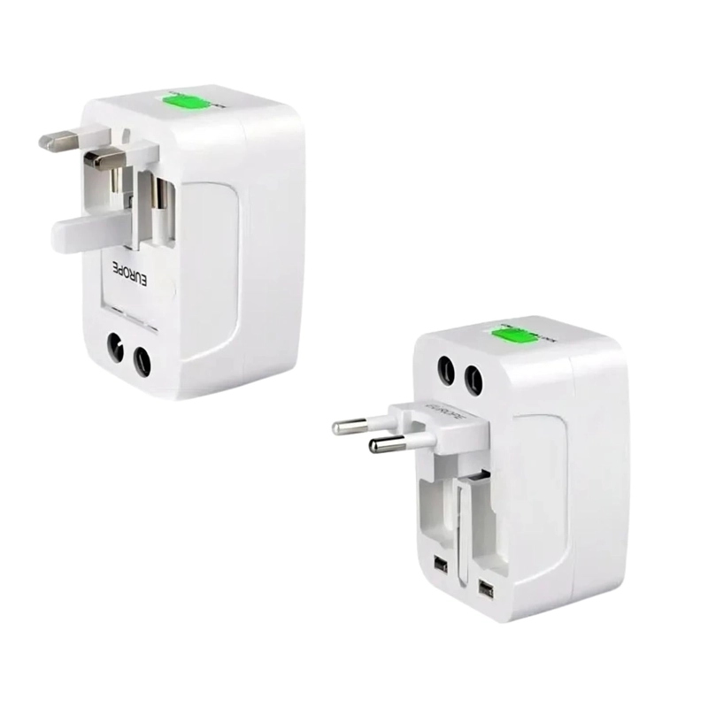 ADAPTADOR UNIVERSAL ENCHUFE VIAJE 150 PAISES - 4