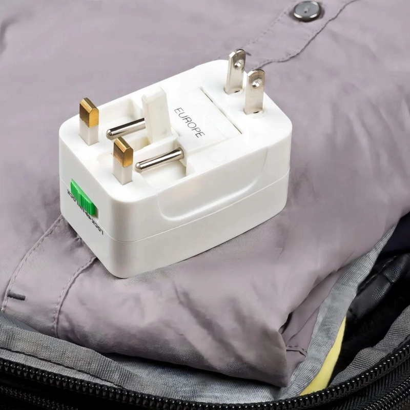 ADAPTADOR UNIVERSAL ENCHUFE VIAJE 150 PAISES - 5