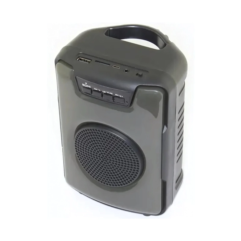 PARLANTE BLUETOOTH RECARGABLE PORTATIL 3 WATT NEGRO - 3