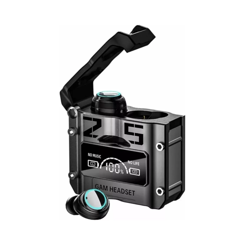 AUDIFONOS BLUETOOTH INALAMBRICOS GAMER 5.3 NEGRO - 1