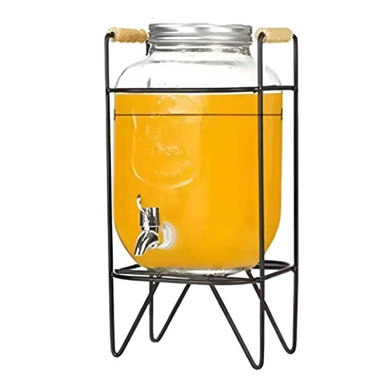 DISPENSADOR JUGO STAND METALICO 4 LT - 3