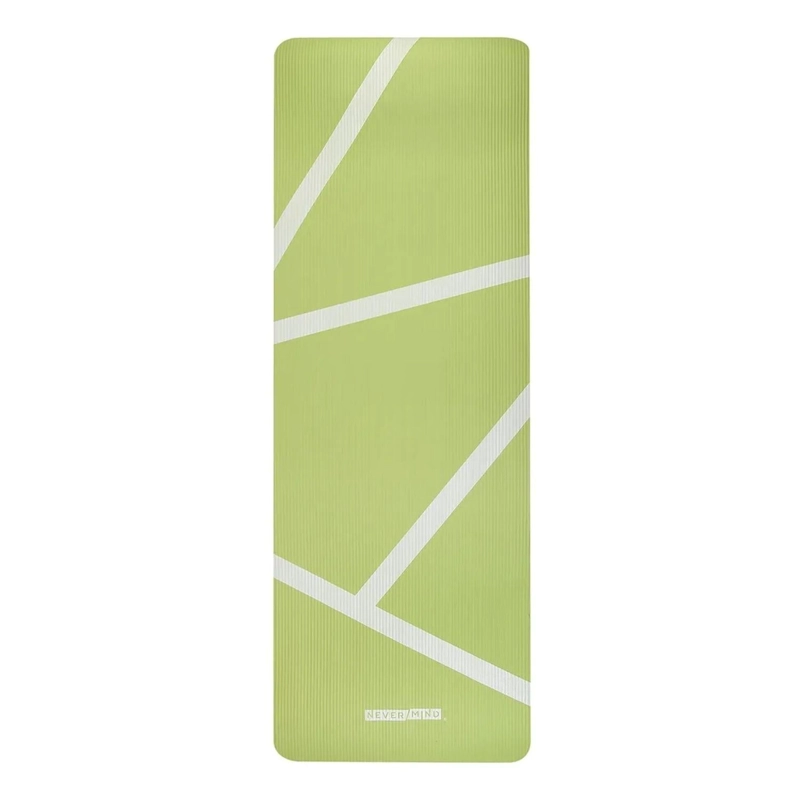 MAT ALFOMBRILLA YOGA PILATES EJERCICIO CORREA 15 MM VERDE - 4