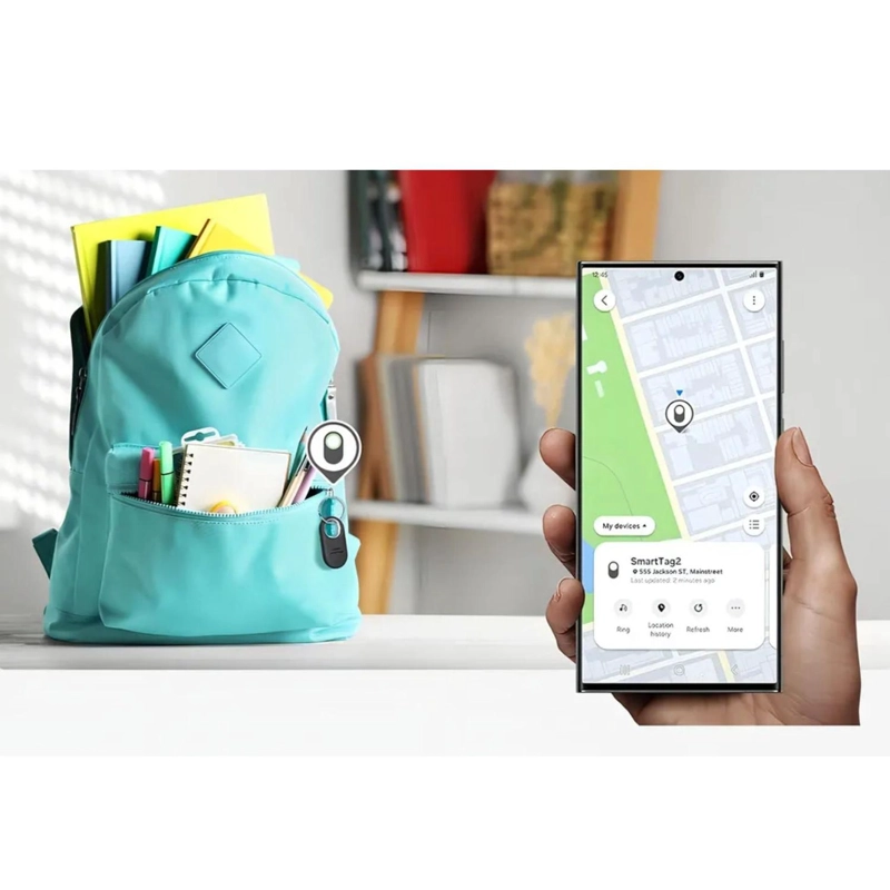 PACK 4 LOCALIZADORES SAMSUNG GALAXY SMART TAG BLANCO NEGRO - 5