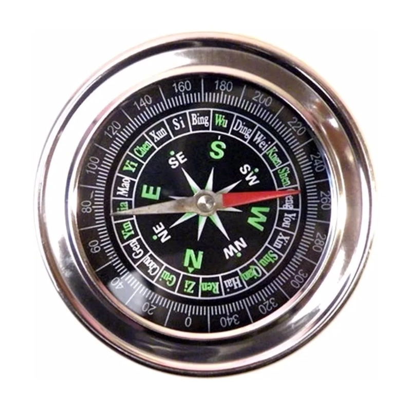 BRUJULA MAGNETICA CAMPING SUPERVIVENCIA 77X14 MM - 1