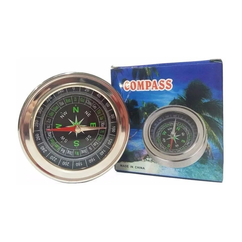 BRUJULA MAGNETICA CAMPING SUPERVIVENCIA 77X14 MM - 3
