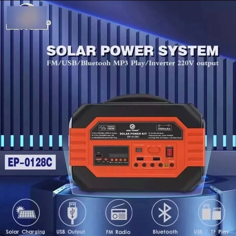 GENERADOR ENERGIA 100 WATT PORTATIL - 4