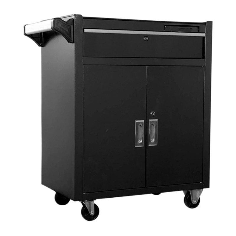 MUEBLE ORGANIZADOR TATUAJES 72X40X80 CM NEGRO - 1