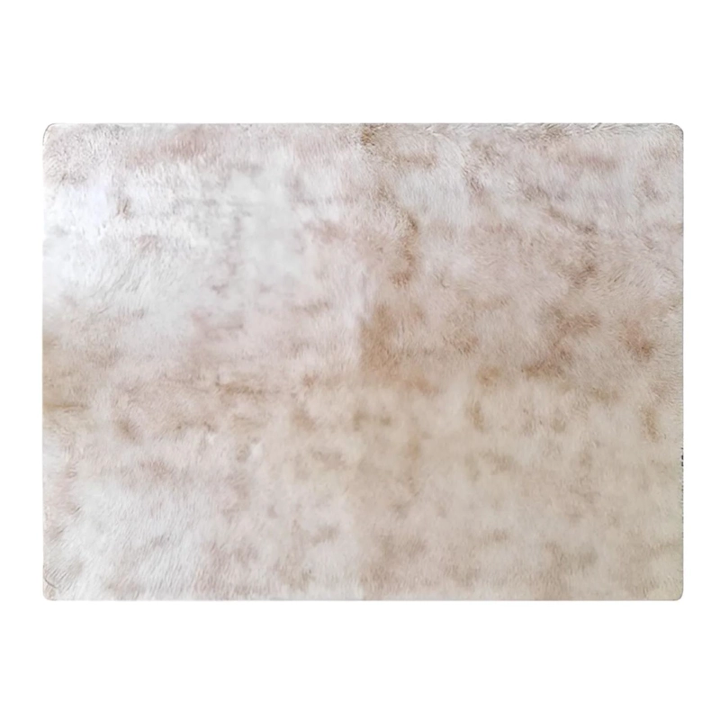 ALFOMBRA PELUDA SUPER SUAVE 195X230 CM BEIGE - 2