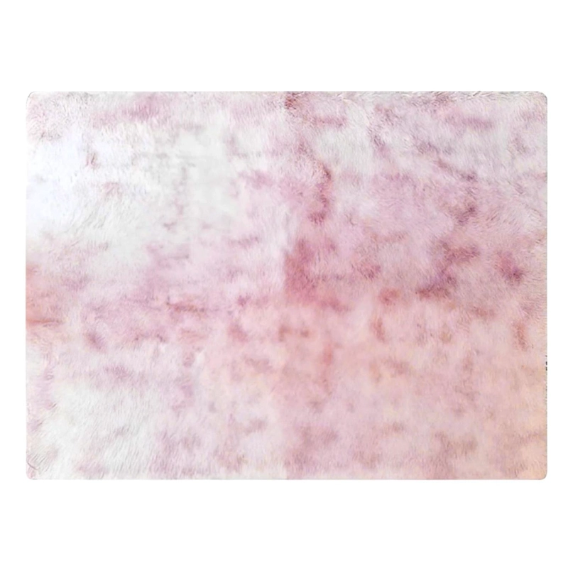 ALFOMBRA PELUDA SUPER SUAVE 195X230 CM ROSA - 2