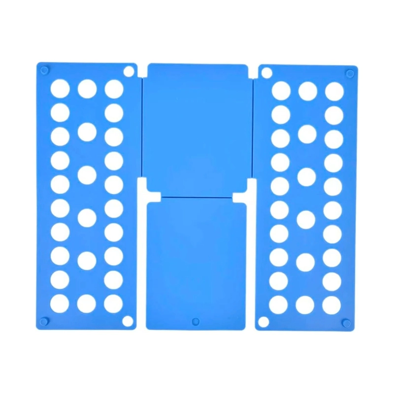 ORGANIZADOR DOBLADOR ROPA TABLA PLEGABLE 40X49 CM AZUL - 2
