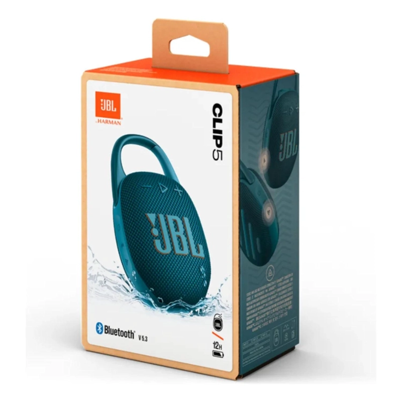 PARLANTE PORTATIL BLUETOOTH JBL CLIP 7 WATT AZUL - 6