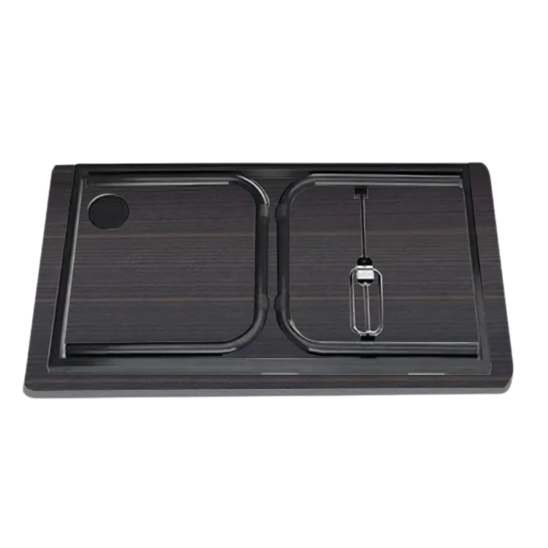 MESA CAMA PORTATIL PLEGABLE LAPTOP 55X32X25 CM NEGRO - 2