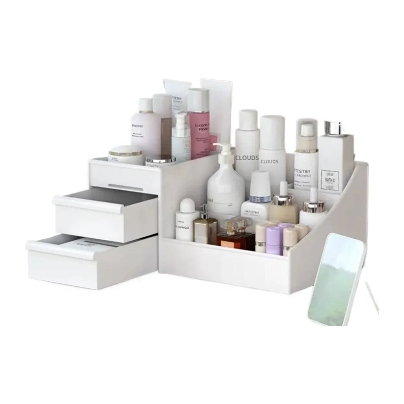 MESA ORGANIZADOR COSME TICOS MAQUILLAJE PAPELERIA 28X12X17 CM - 3