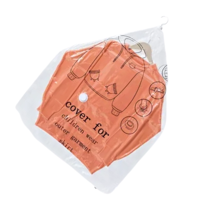 PACK 6 UNIDADES BOLSA COMPRESION VACIO COLGAR ROPA 1.1X70 CM - 2