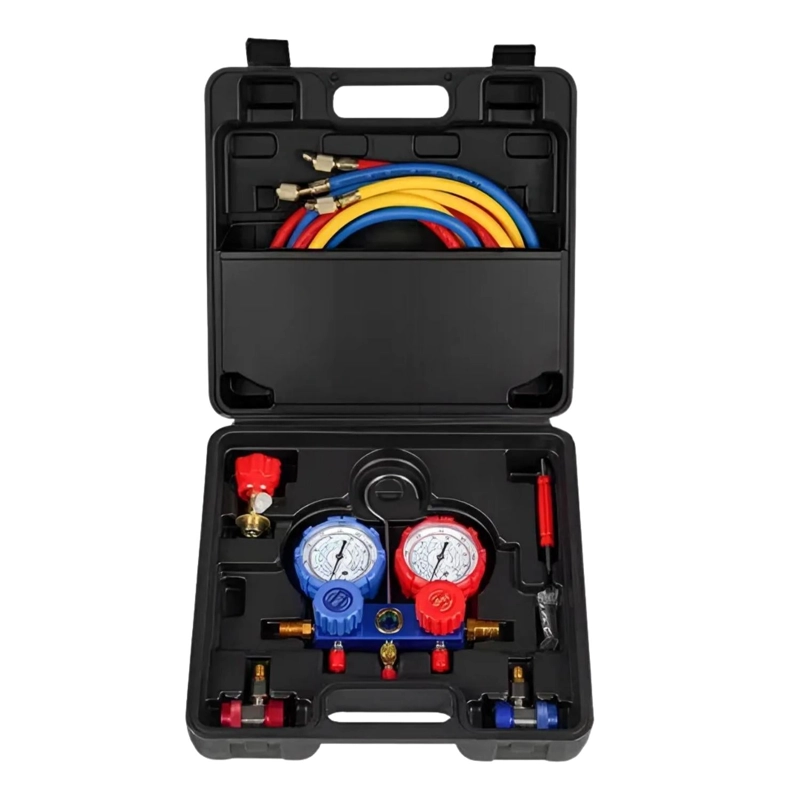KIT REPARACION MANOMETRO CARGA AIRE ACONDICIONADO - 1