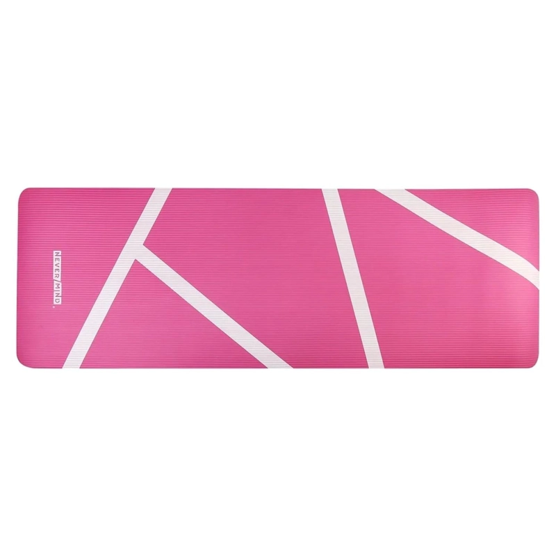 MAT ALFOMBRILLA YOGA PILATES EJERCICIO CORREA 15 MM ROSA - 2