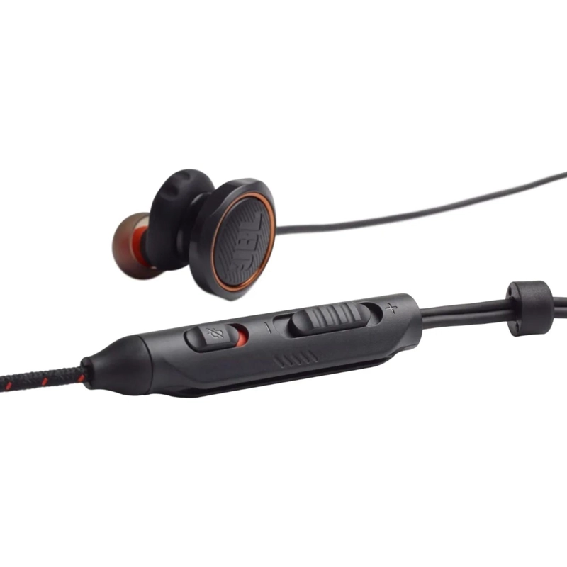 AUDIFONOS PORTATIL JBL MANOS LIBRE CABLE 1.2 MTS NEGRO - 2