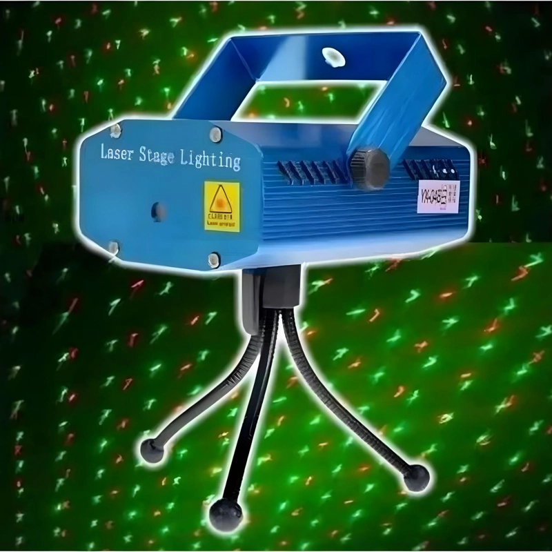 PROYECTOR LASER MINI LUCES LED FIESTA NAVIDAD - 5