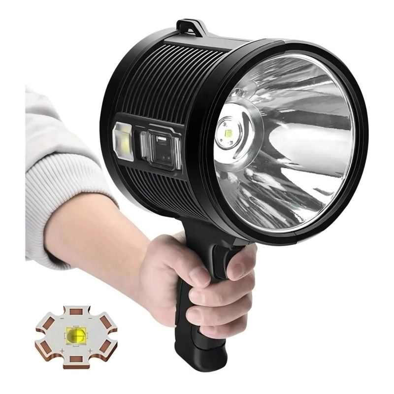 LINTERNA MANO LED PORTATIL 9600 LM - 2
