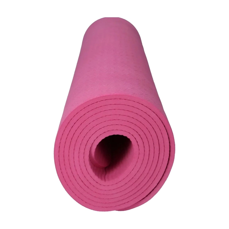 MAT ALFOMBRILLA YOGA PILATES EJERCICIO 10 MM ROSA - 2