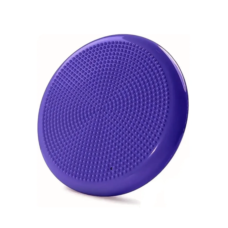 COJIN SENSORIAL PROPIOCEPTIVO BALON YOGA PILATES MORADO - 1