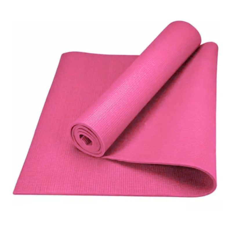 MAT ALFOMBRILLA YOGA PILATES EJERCICIO 4 MM ROSA - 1