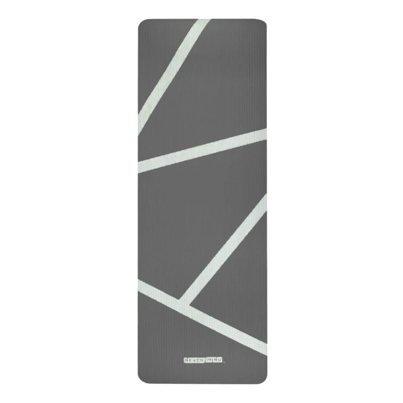 MAT ALFOMBRILLA YOGA PILATES EJERCICIO CORREA 15 MM NEGRO - 4