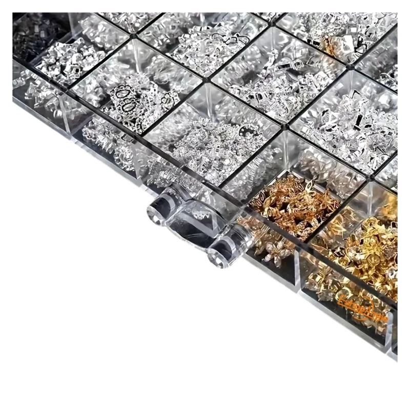 ORGANIZADOR JOYAS MULTIUSOS 5 NIVELES TRANSPARENTE - 4