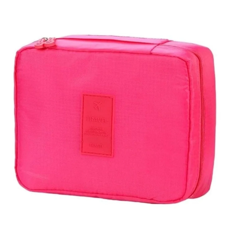 BOLSO NECESER ORGANIZADOR COSMETICOS 6 LT FUCSIA - 1