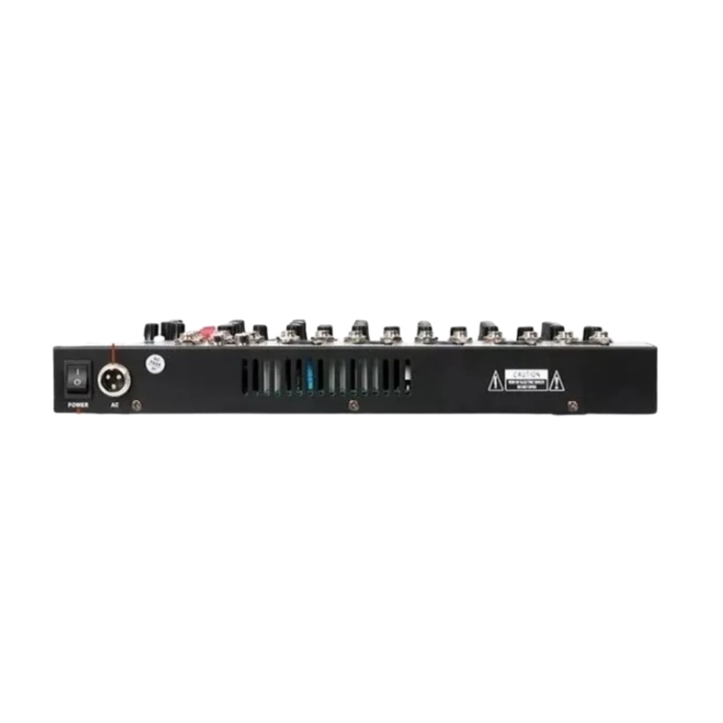 CONSOLA MEZCLADORA AUDIO PORTATIL 7 CANALES 220 WATT - 2