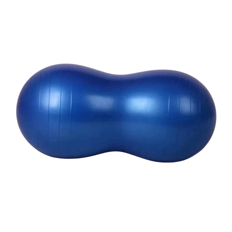 PELOTA OVALADO YOGA DEPORTES PILATES 90X45 CM AZUL - 1