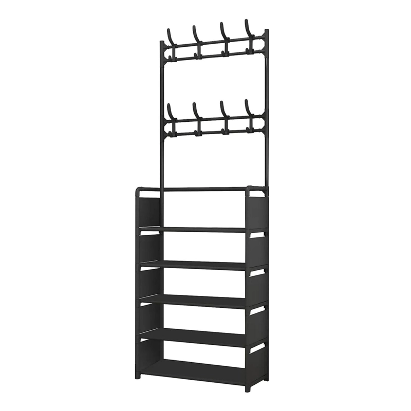 ARMARIO ORGANIZADOR ZAPATERO COLGADOR PERCHERO 5 NIVELES 80X26X1.65 MTS - 1