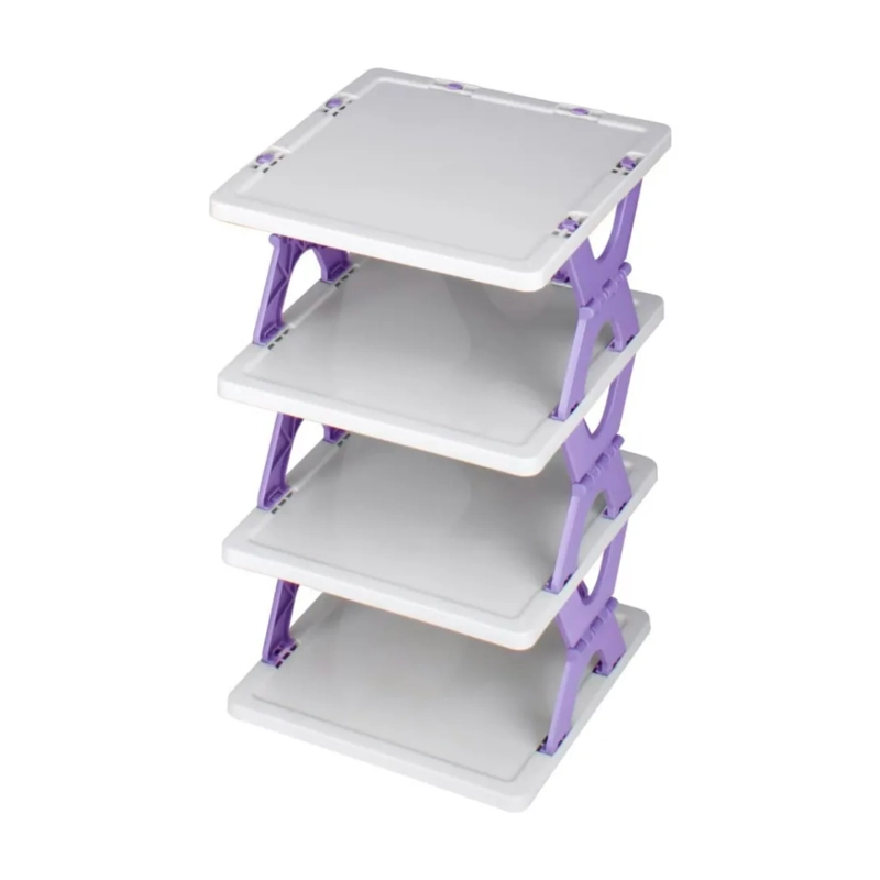 ORGANIZADOR ARMARIO ZAPATERO PLEGABLE 4 NIVELES - 1
