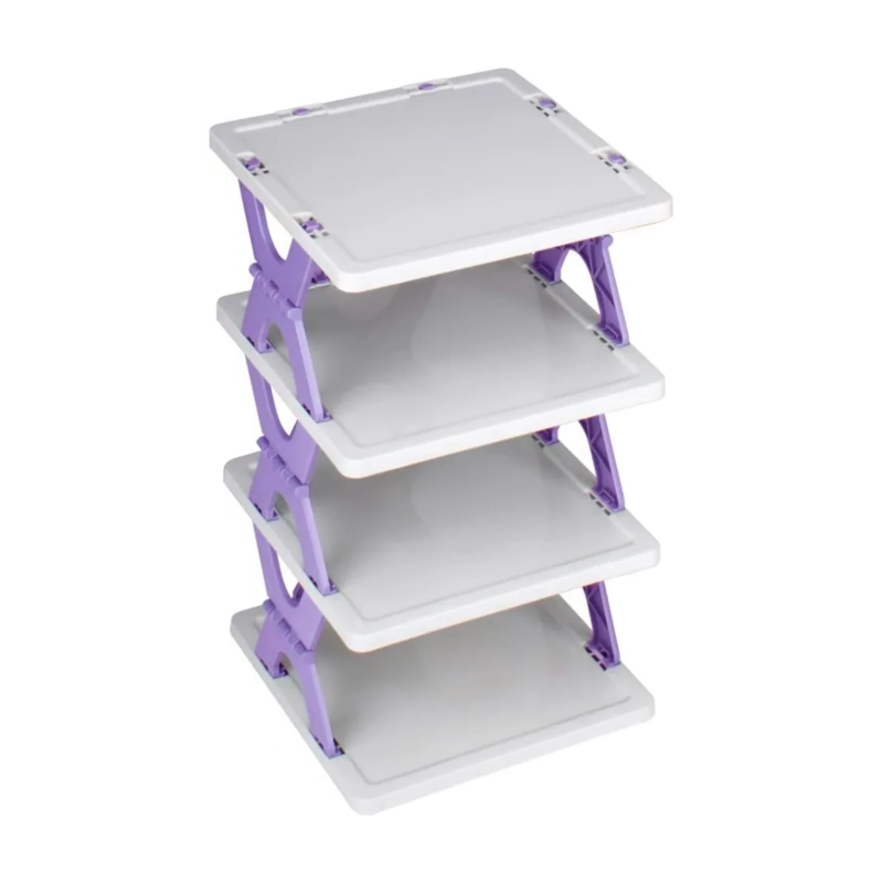 ORGANIZADOR ARMARIO ZAPATERO PLEGABLE 4 NIVELES - 2