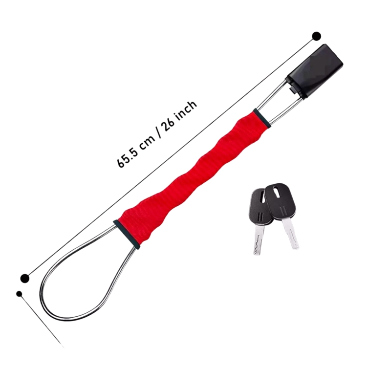 TRABAVOLANTE CONEXION CINTURON BLOQUEO ANTIRROBO 65X5.7 CM - 4