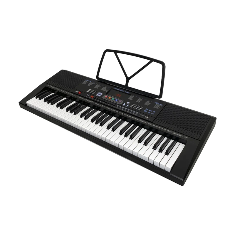 TECLADO MUSICAL ELE CTRICO IBRAH 3 WATT NEGRO - 1