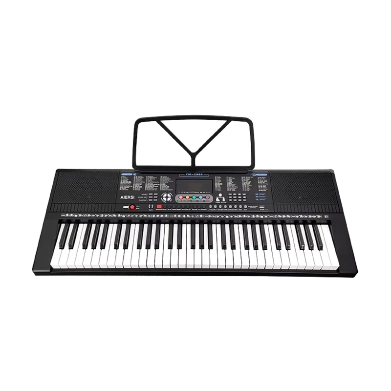 TECLADO MUSICAL ELE CTRICO IBRAH 3 WATT NEGRO - 2