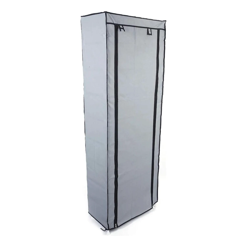 ZAPATERO ARMARIO VERTICAL ORGANIZADOR 10 NIVELES GRIS - 2