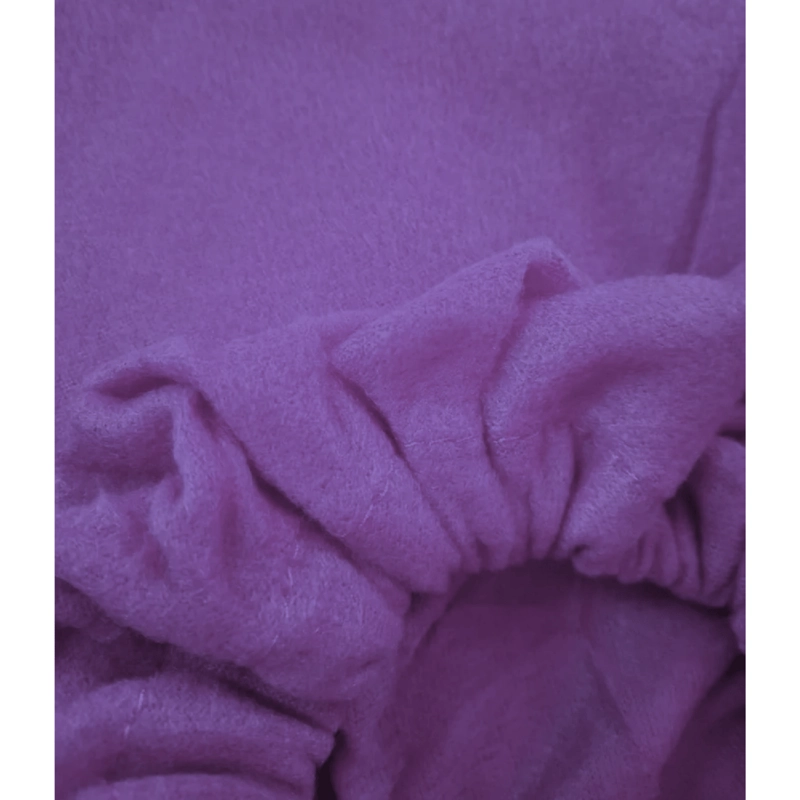 SABANAS 2 PLAZAS ELASTICADA 4 PIEZAS POLAR 144 HILOS VIOLETA OSCURO - 4