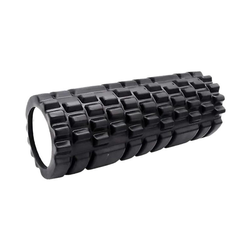 SET RODILLOS 9 EN 1 ENLONGACION MASAJE YOGA PILATES NEGRO - 1